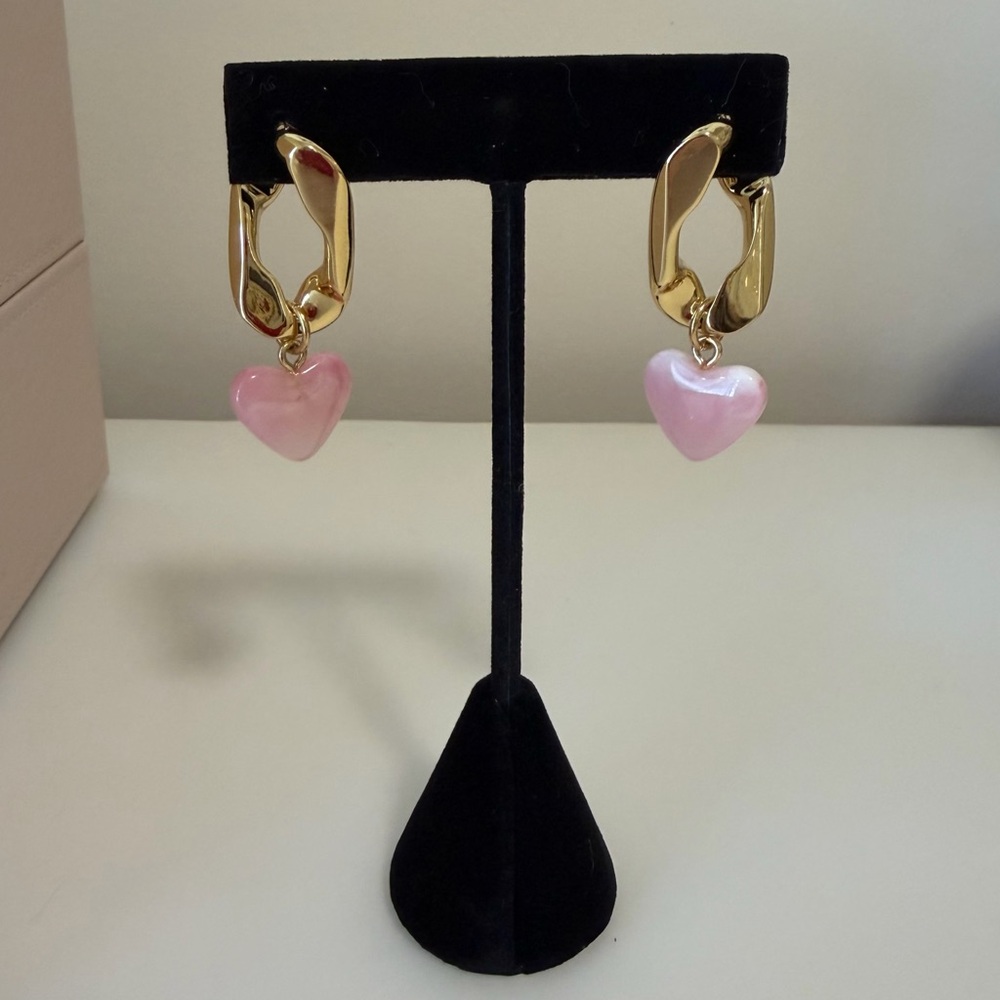 BaubleBar Amour Michel Curb Chain Drop Earrings